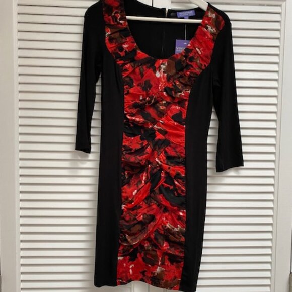 Vivienne Tam Dresses & Skirts - Vivienne Tam, PS Petite Small, NWT, Black & Floral